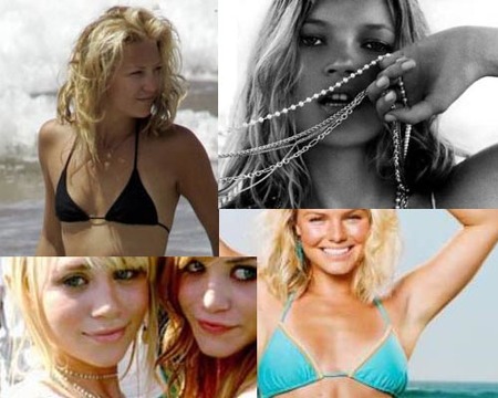 Las delanteras de las famosas: las más planas