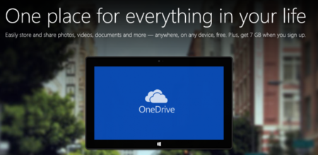 Novedades en OneDrive: 15GB de espacio gratuito, 1TB para Office 365 y planes más baratos