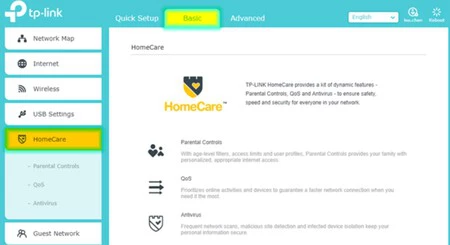 HomeCare TP-Link