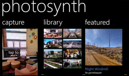 Photosynth ya está disponible para Windows Phone