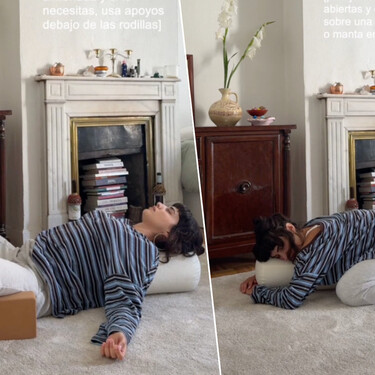 Seis sencillas posturas de yoga para reducir los dolores de regla