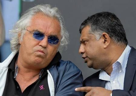 Flavio Briatore:"No me interesa comprar Caterham, ese equipo está perdiendo dinero"