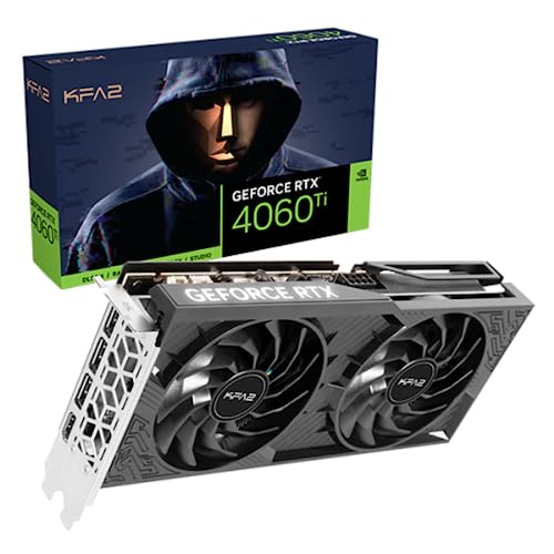 KFA2 GeForce RTX™ 4060 Ti 8 GB 1-Click OC (8 GB GDDR6 128-bit/DP*3/HDMI 2.1/DLSS 3)