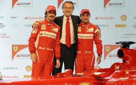 Fernando Alonso y Felipe Massa, pilotos Ferrari en 2012