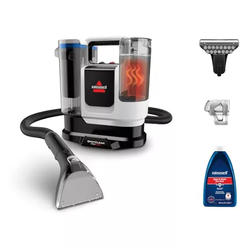 BISSELL SpotClean ProHeat Advanced, Aspiradora de agua tapicerias