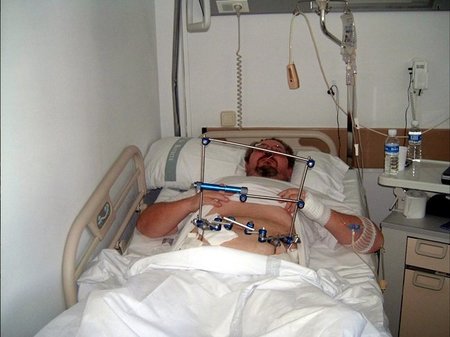 Lucas en el hospital