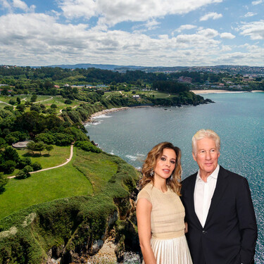 El refugio gallego de Richard Gere y Alejandra Silva: un pueblo con un castillo del siglo XVI, playas salvajes y mejillones de primera  