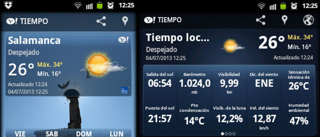 Yahoo! Tiempo
