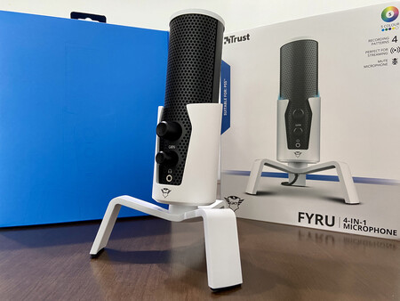 Análisis del micro Trust GXT 258W Fyru: un micrófono notable con la vista puesta en PS5