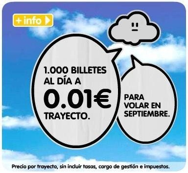 Vueling: Billetes a 0,01 euros
