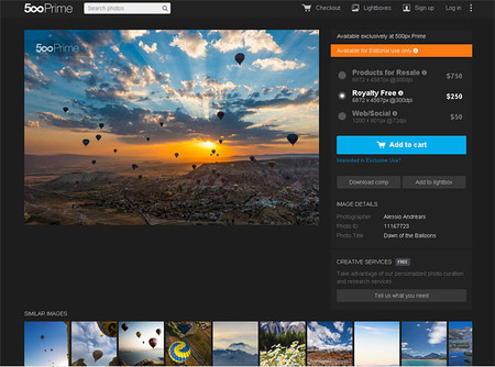 500px publica una magnífica selección de fotografías aéreas para su venta
