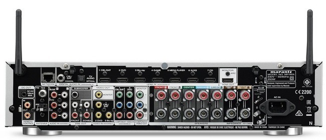 Marantz NR1605, receptor A/V con la última tecnología inalámbrica