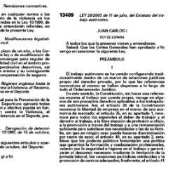 ¿Por qué el nuevo Estatuto del Trabajo Autónomo?