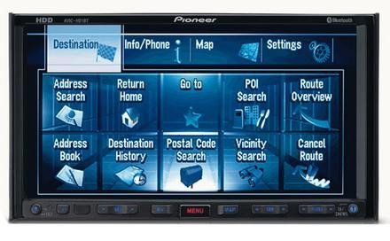 Controlar el navegador GPS mediante voz