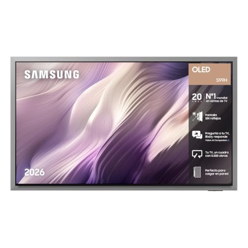 Samsung TV OLED S99H 65" 4K Smart TV con IA y Pantalla sin Reflejos