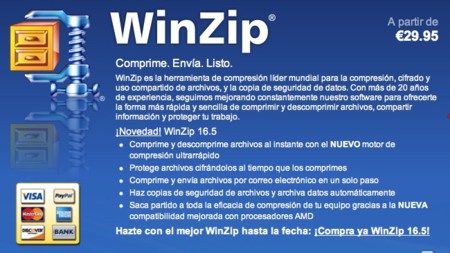WinZip se acerca a las mil millones de descargas mientras va perdiendo cada vez más sentido