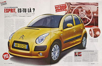 ¿Veremos el renacer el Citroën 2CV?