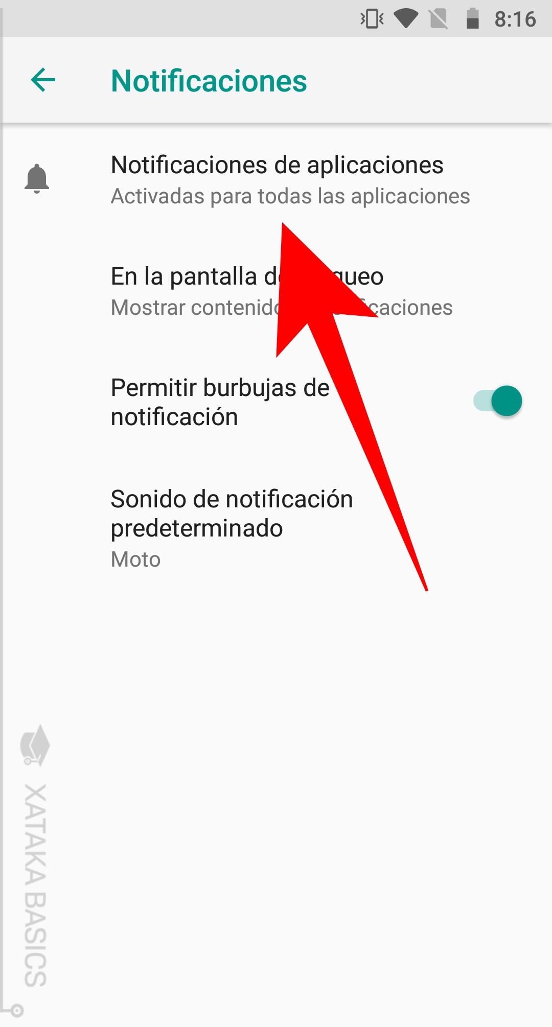 Cómo desactivar las notificaciones de tus aplicaciones en Android