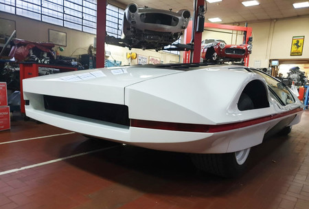El Ferrari Modulo regresa a la vida luego de ser pasto de las llamas