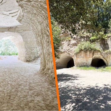 Minas de Tiza en Tlaxcala: el impresionante destino con túneles blancos que parece de otro planeta