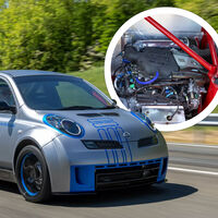 Ni común ni aburrido. El Nissan March V6 es el juguete que no sabíamos que queríamos: tiene 300 hp y motor central 