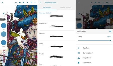 Adobe Photoshop スケッチ