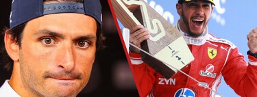Carlos Sainz sobre Lewis Hamilton: "Tienes un coche que no te va y eres un manco. Luego vas a un equipo que te gusta y pareces Dios"