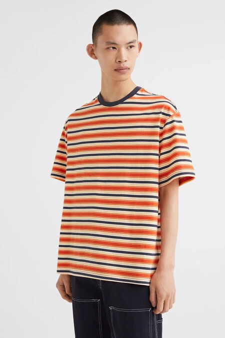 Camiseta de algodón Relaxed Fit