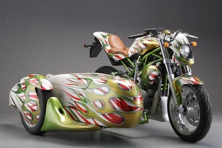 Sidecar que no vale para transportar pasajeros