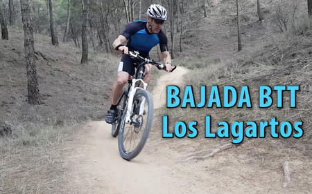 Así se vive el descenso de "Los Lagartos" en bicicleta de montaña en primera persona