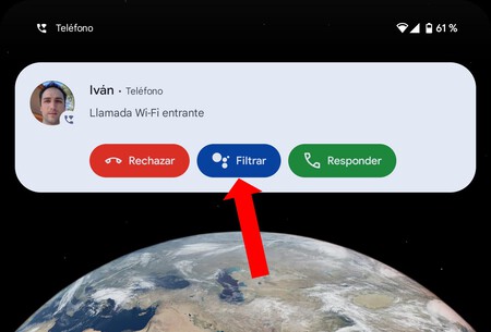 Filtrado Llamadas Google Pixel