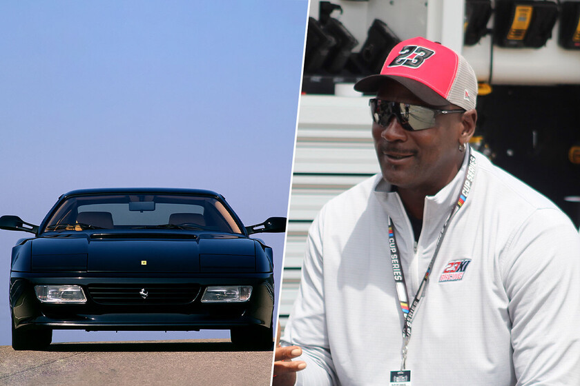 La rocambolesca historia del Ferrari 512 TR de Michael Jordan: 15 años perdido y ha aparecido entre las cenizas de un incendio