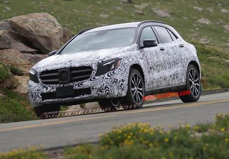 Mercedes-Benz GLA: Fotos espía