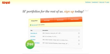 Showthatporfolio y Weefolio, dos portafolios online donde colgar nuestros trabajos