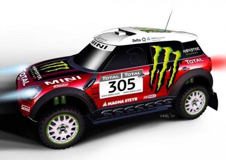 Curiosidades en competición. Un Mini Countryman camino del Dakar