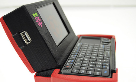 Un portátil diminuto con una Raspberry Pi