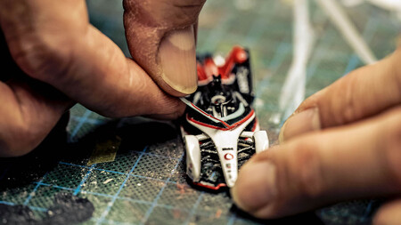 Formula E porsche 9xx escala 1:87