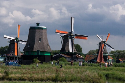 Holanda vai cobrar entrada para turistas verem moínhos | Imagem: Kismihok (Flickr)