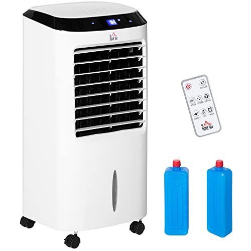 HOMCOM Climatizador Evaporativo Bajo Consumo 