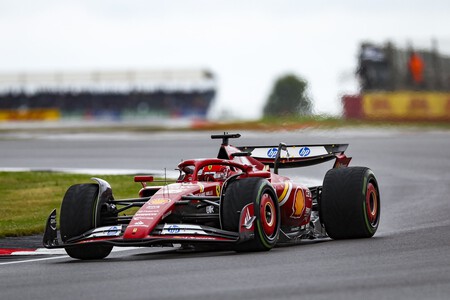 Leclerc Silverstone F1 2024