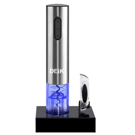 Por 19,98 euros tenemos el sacacorchos eléctrico inalámbrico Deik en Amazon: abre el vino con más comodidad