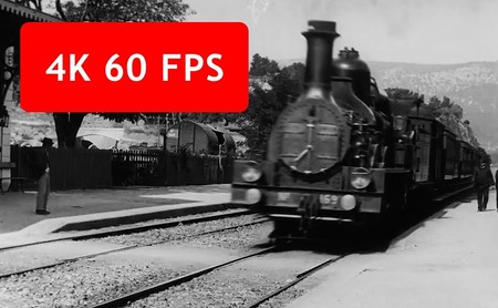 Un vídeo de 1896 en 4K: la inteligencia artificial muestra cómo puede cambiar la manera en la que vemos clips o películas antiguas