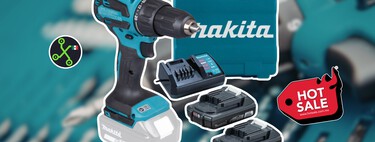 Amazon remata este rotomartillo inalámbrico Makita casi a mitad de precio: incluye dos baterías y estuche rígido 