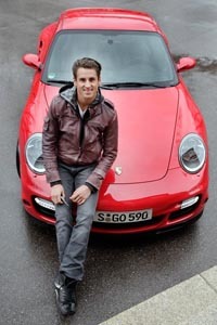 Adrian Sutil, encantado con el Porsche 911 Turbo