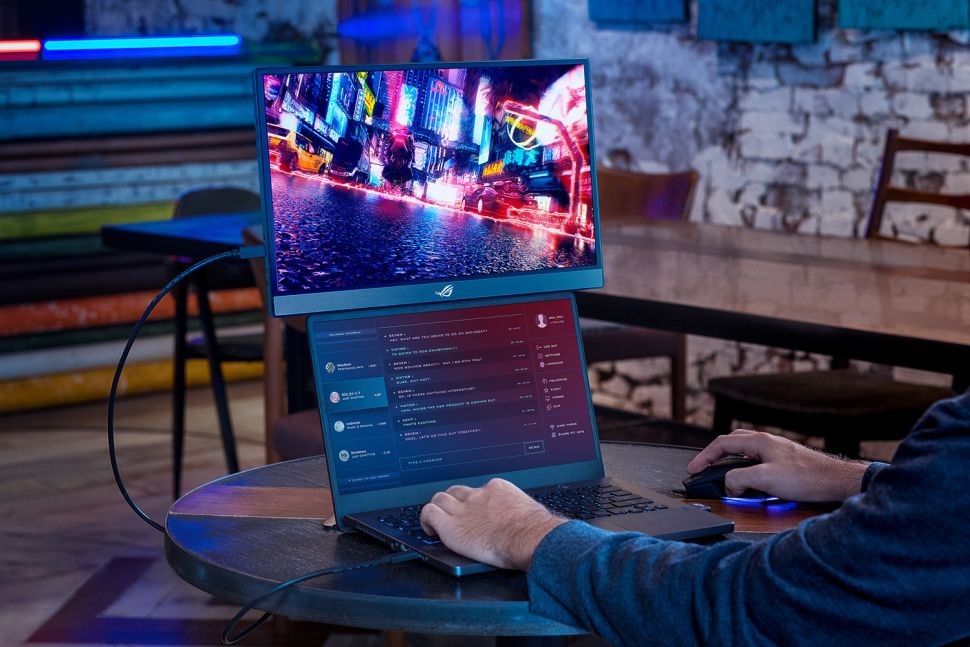 Asus estrena el ROG Strix XG17AHP, su nuevo monitor IPS portátil con trípode telescópico