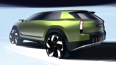 Skoda Vision 7s Teaser 1