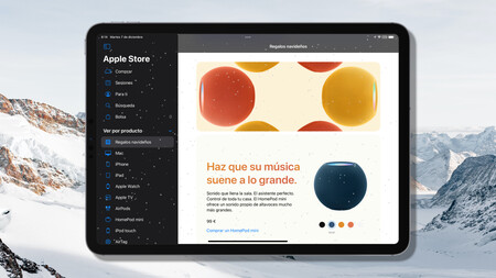 Está empezando a nevar en el Apple Store Online, y todo por el easter egg de estas Navidades