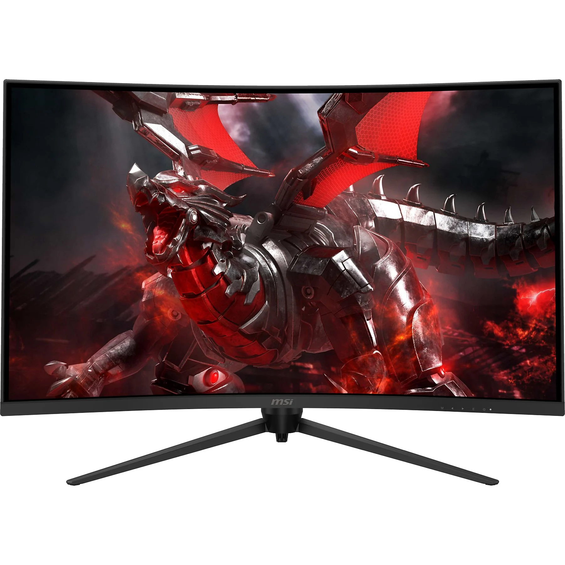 Monitor gaming - MSI Optix G321CQP, 31.5", WQHD, VA, 1 ms, 165Hz, Curvo, Blue Light PRO, Negro
