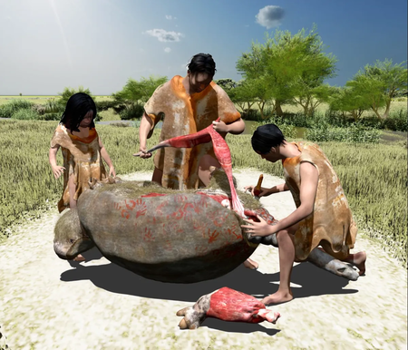 Gliptodon Humanos