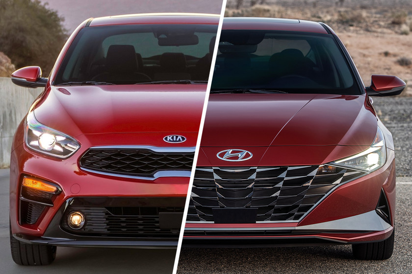 Hyundai Elantra vs. KIA Forte Analizamos a sus nuevas generaciones